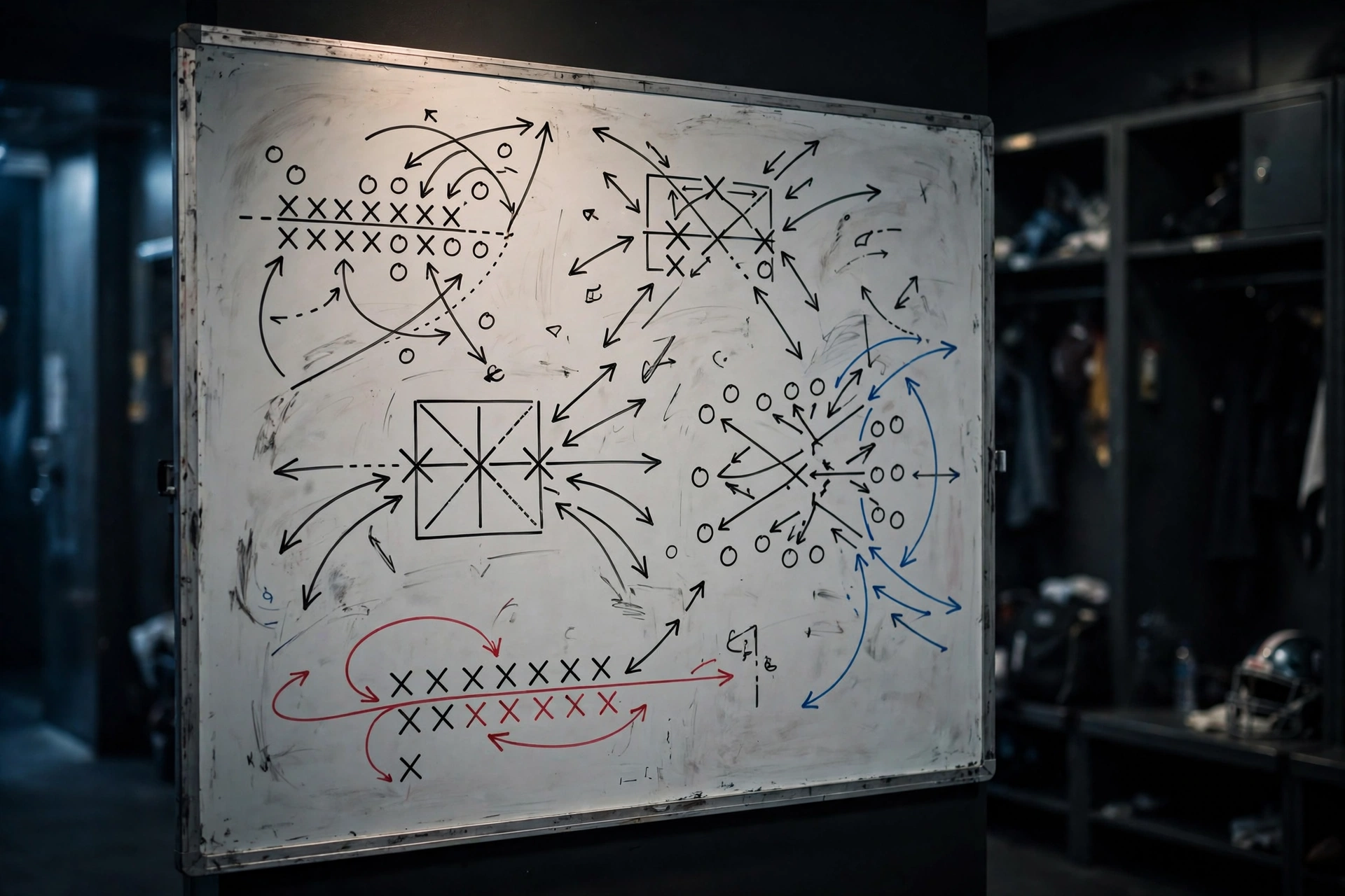Ravens analysis whiteboard