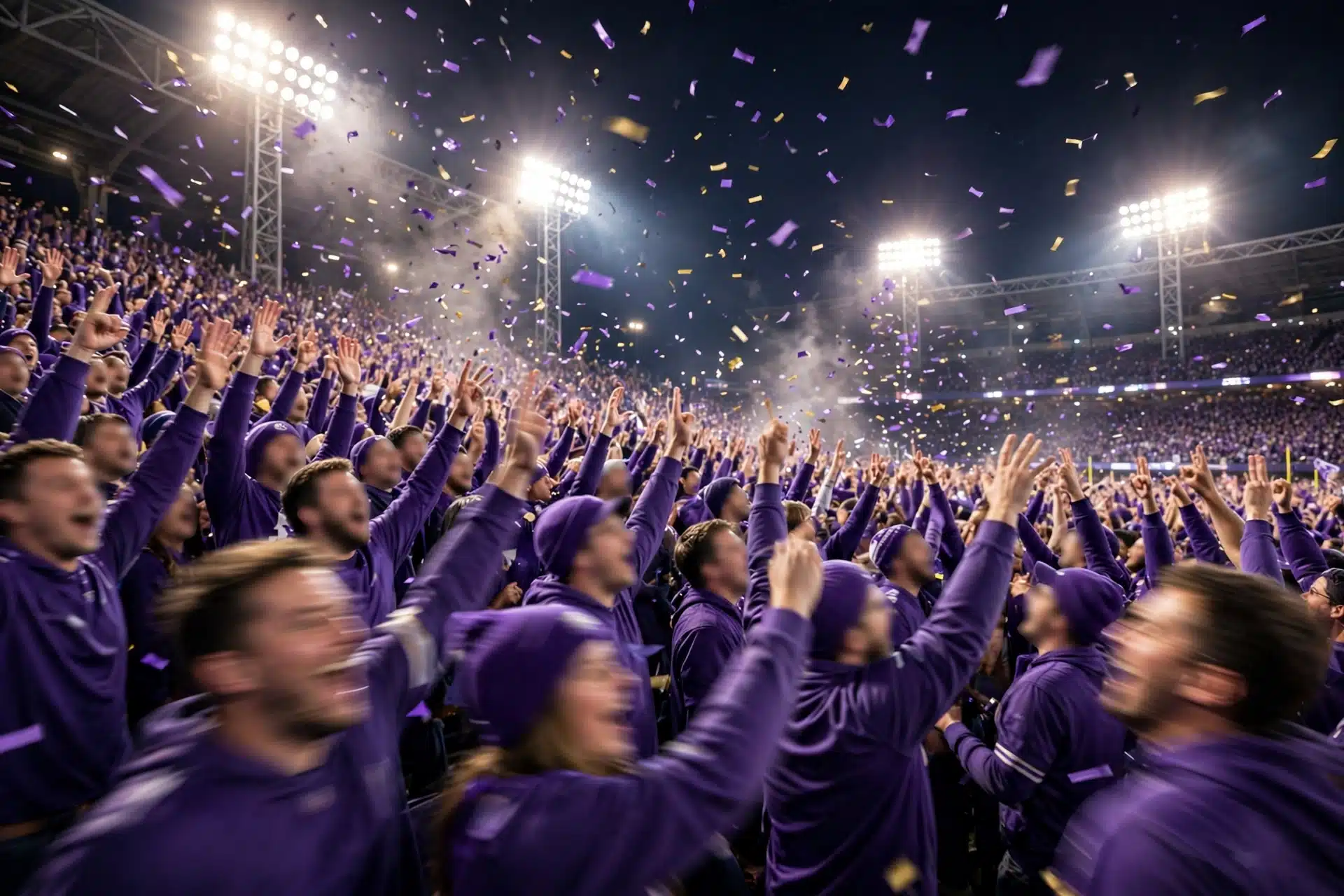 Ravens fans crowd depth