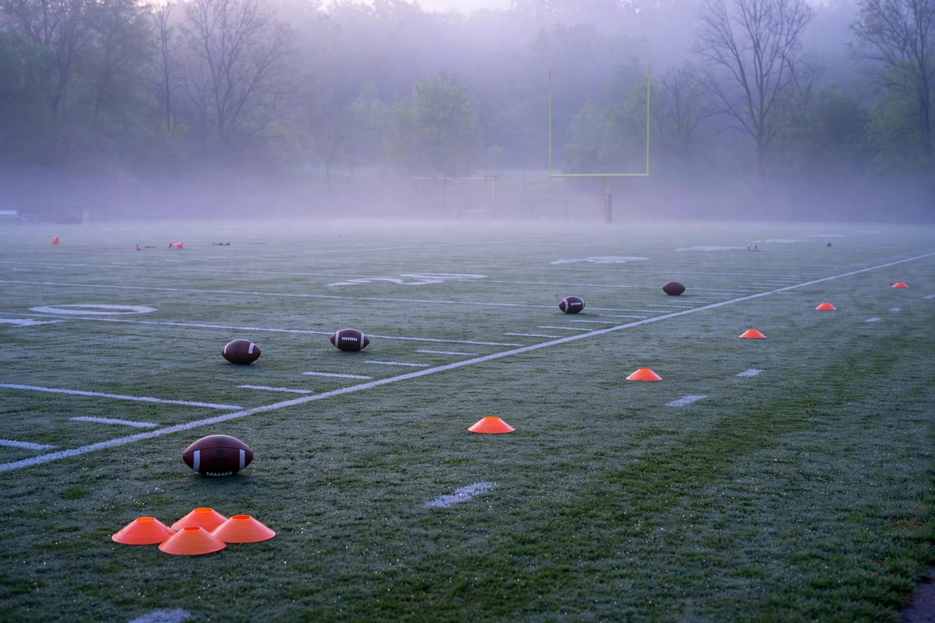 Ravens practice field